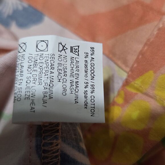 NEW Pirana Joe Hawaiian Shirt Adult Large Button Up Floral Pineapples Vacation - Picture 8 of 10